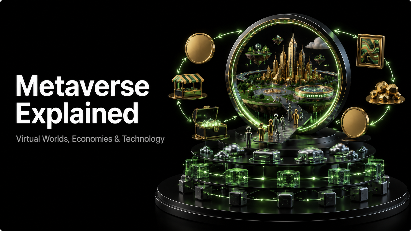 What Is the Metaverse? The Economy and Technology Behind Virtual Worlds