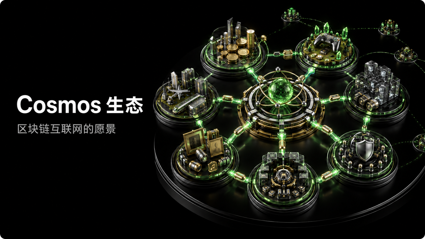 Cosmos 生態:區塊鏈網際網路的願景