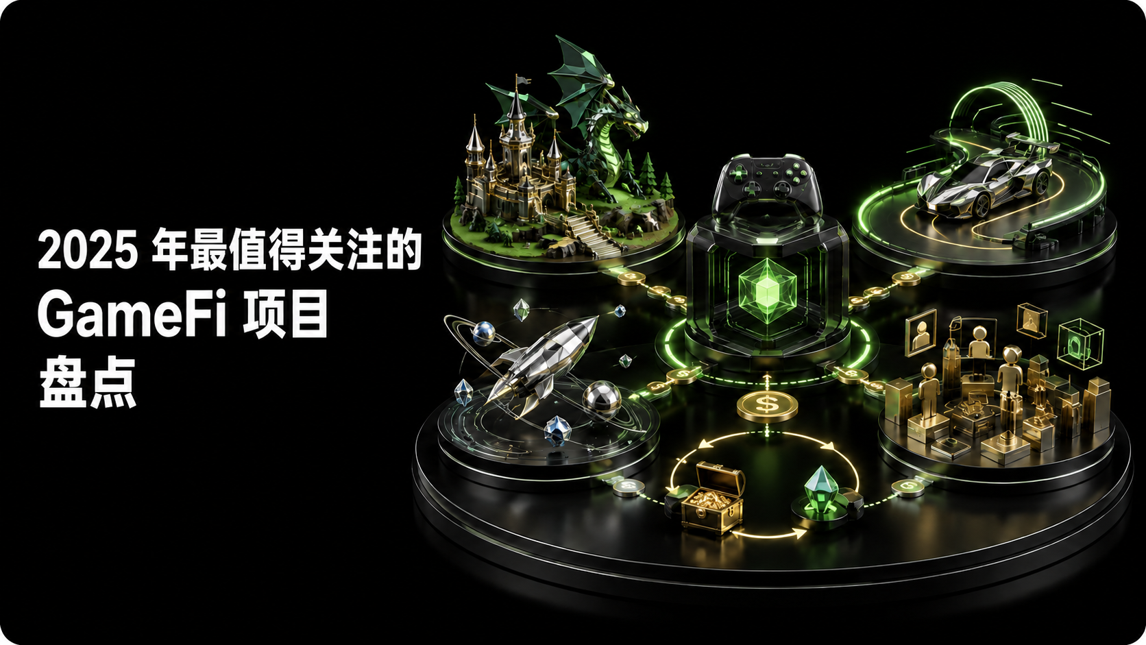 2025 年最值得關注的 GameFi 專案盤點