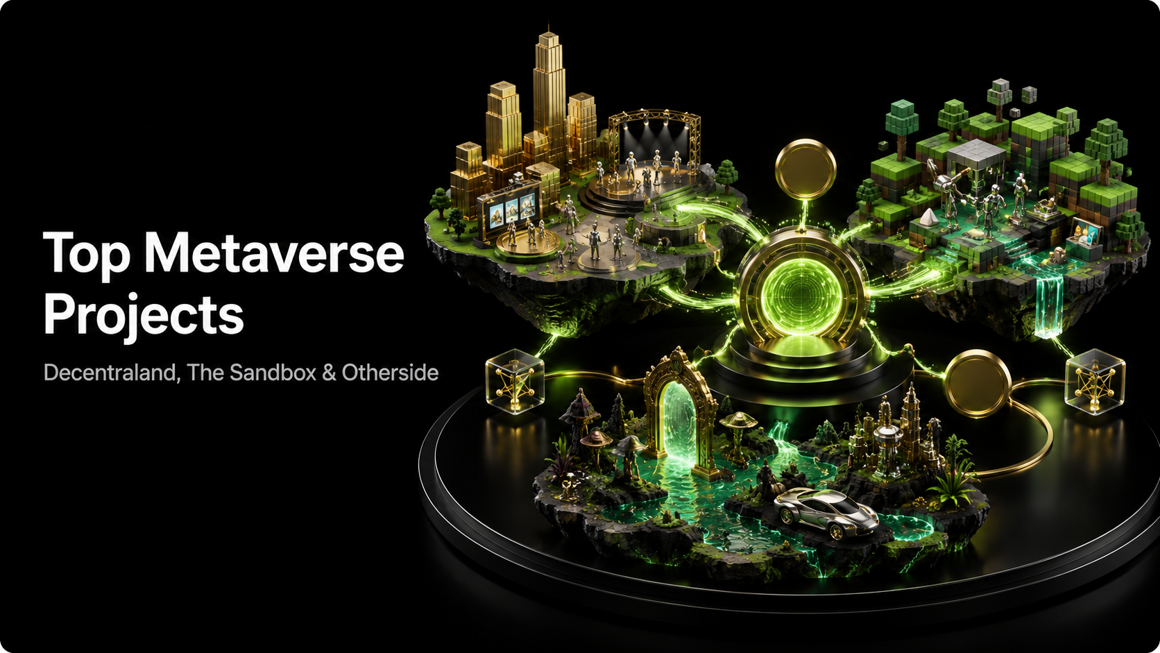 Top Metaverse Projects Explained: Decentraland, The Sandbox, and Otherside